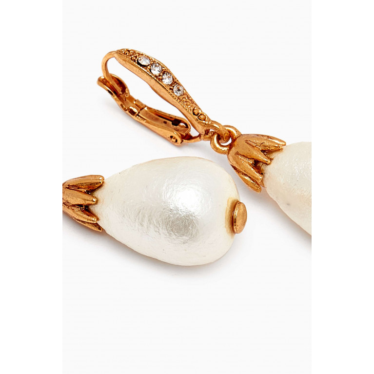 Oscar de la Renta - Classic Pearl Drop Earrings