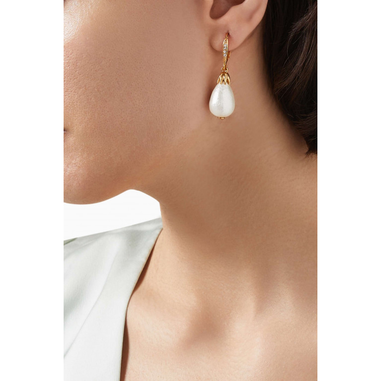 Oscar de la Renta - Classic Pearl Drop Earrings