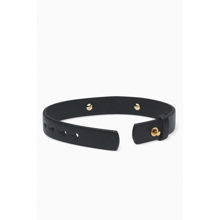 Ferragamo - Gancini Bracelet in Calfskin Leather