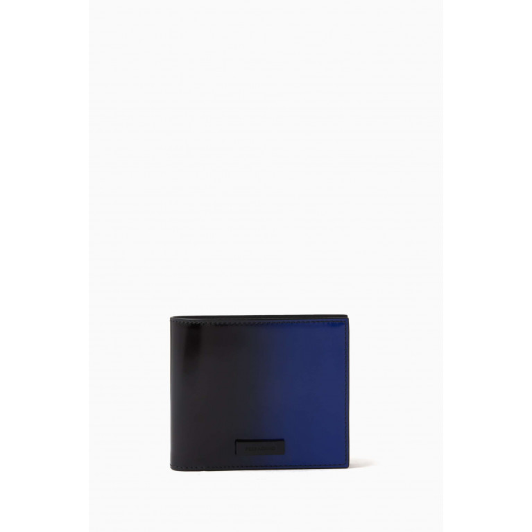 Ferragamo - Gradient Bi-fold Wallet in Calfskin Leather