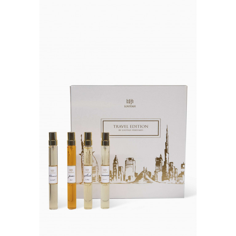 Lootah Perfumes - Travel Edition Gift Set, 4 x 10ml