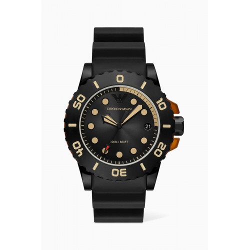 Emporio Armani - Aqua Quartz Watch, 46mm