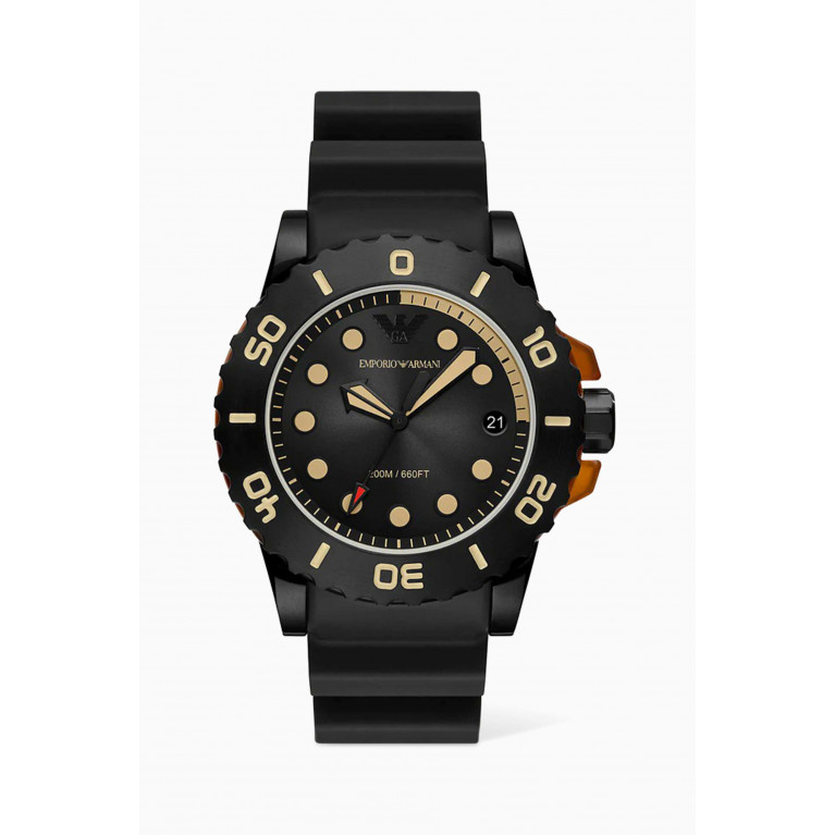 Emporio Armani - Aqua Quartz Watch, 46mm
