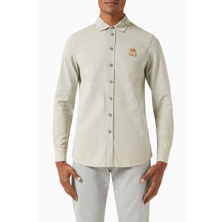 Moschino - Teddy Patch Shirt in Cotton