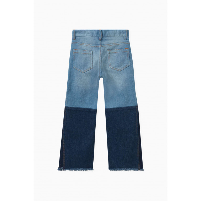 Chloé - Two-Tone Jeans in Denim