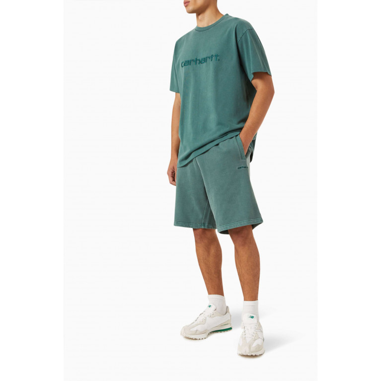 Carhartt WIP - Duster Sweat Shorts in Cotton Green