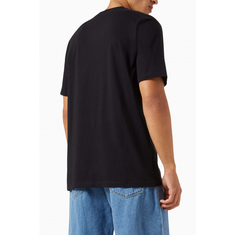 Carhartt WIP - Fibo T-shirt in Organic Cotton Jersey Black