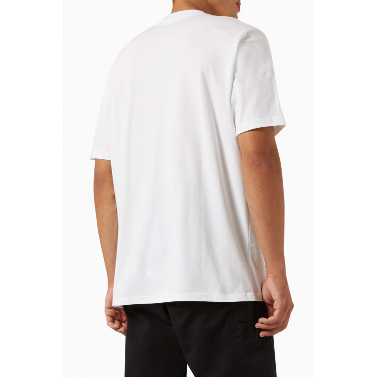 Carhartt WIP - Fibo T-shirt in Organic Cotton Jersey White