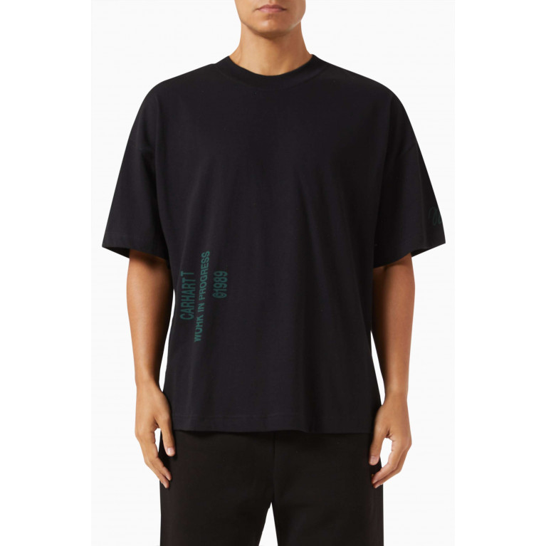 Carhartt WIP - Signature T-shirt in Cotton Jersey Black