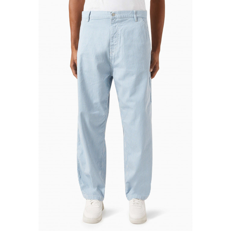 Carhartt WIP - Terrell Hickory Striped Single Knee Pants in Cotton
