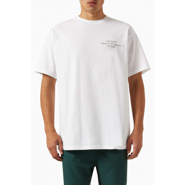 Carhartt WIP - Formation T-Shirt in Cotton Jersey White