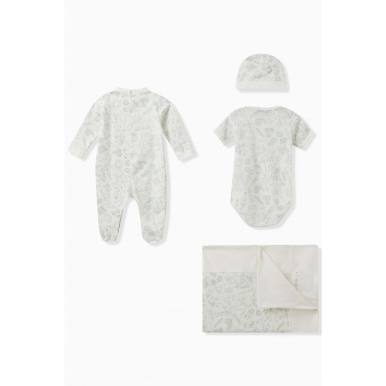 Golden Goose Deluxe Brand - Red Star & Doodle Print 4-piece Gift Set in Cotton