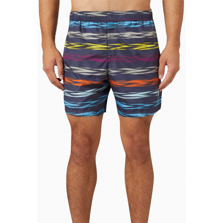 Missoni - Swim Shorts in Nylon Blend Multicolour