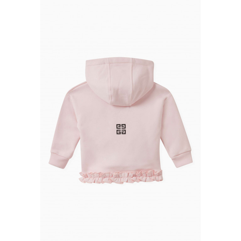 Givenchy - Frill Logo Hoodie in Cotton