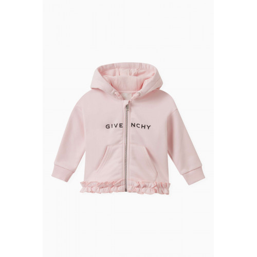 Givenchy - Frill Logo Hoodie in Cotton