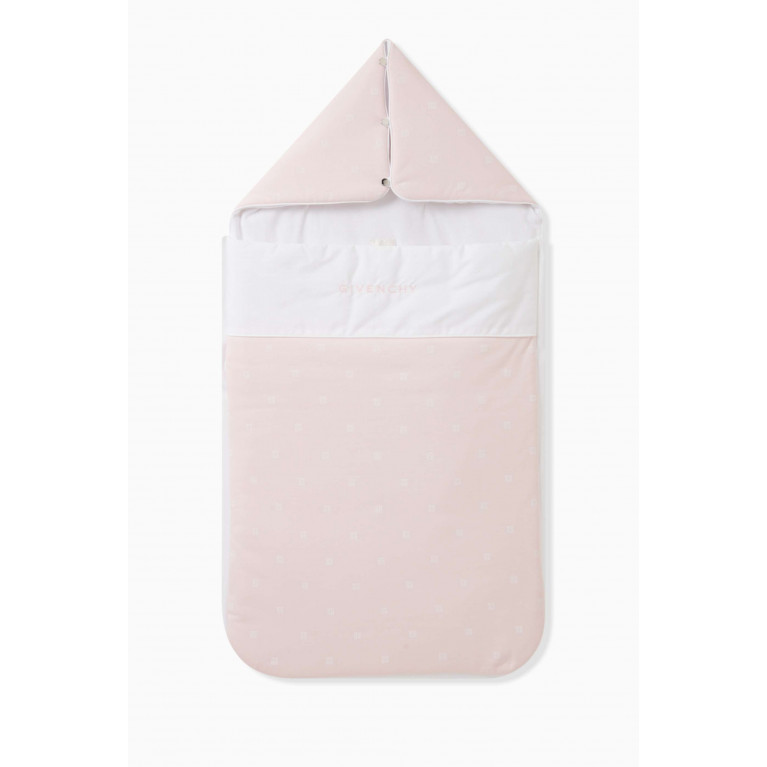 Givenchy - 4G Logo Sleeping Bag in Cotton Pink