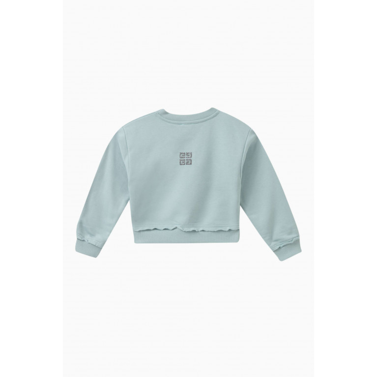 Givenchy - Embroidered Logo Sweatshirt in Cotton
