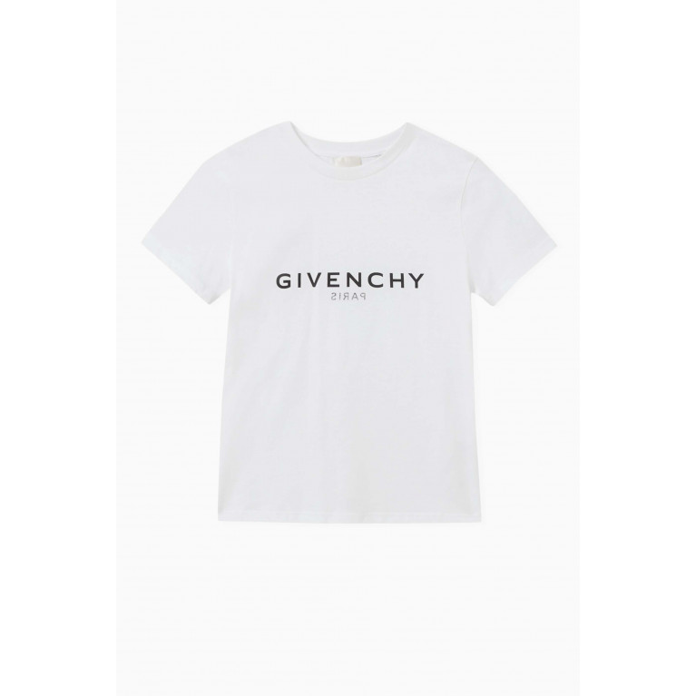 Givenchy - Logo T-shirt in Cotton White
