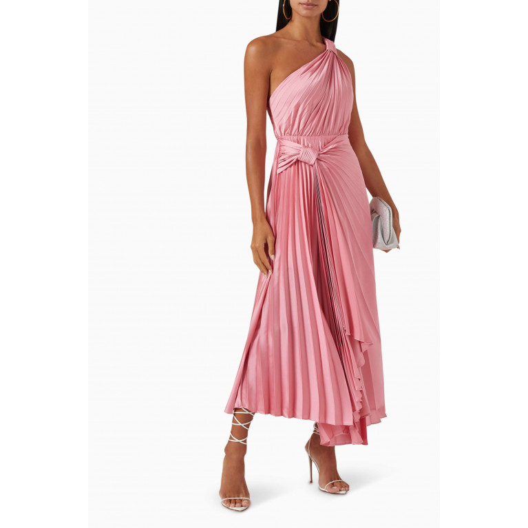 Acler - Illoura One-shoulder Pleated Dress