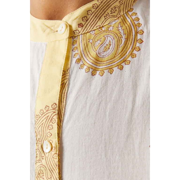 Hannah Artwear - Luciana Midi Shirt Dress in Cotton-voile