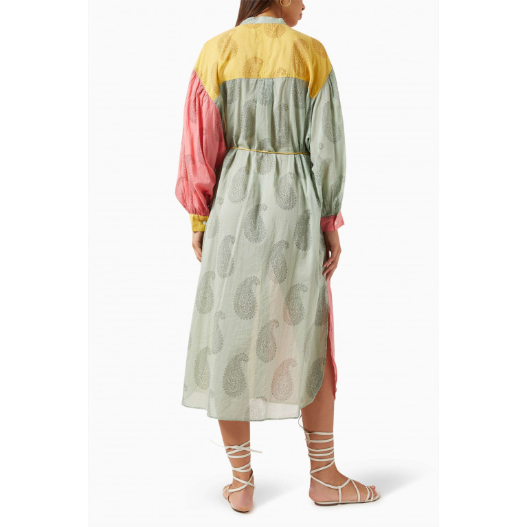 Hannah Artwear - Luciana Midi Shirt Dress in Cotton-voile