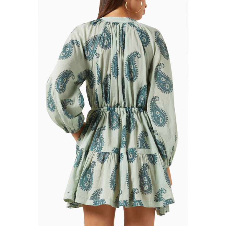 Hannah Artwear - Martine Mini Dress in Cotton-voile