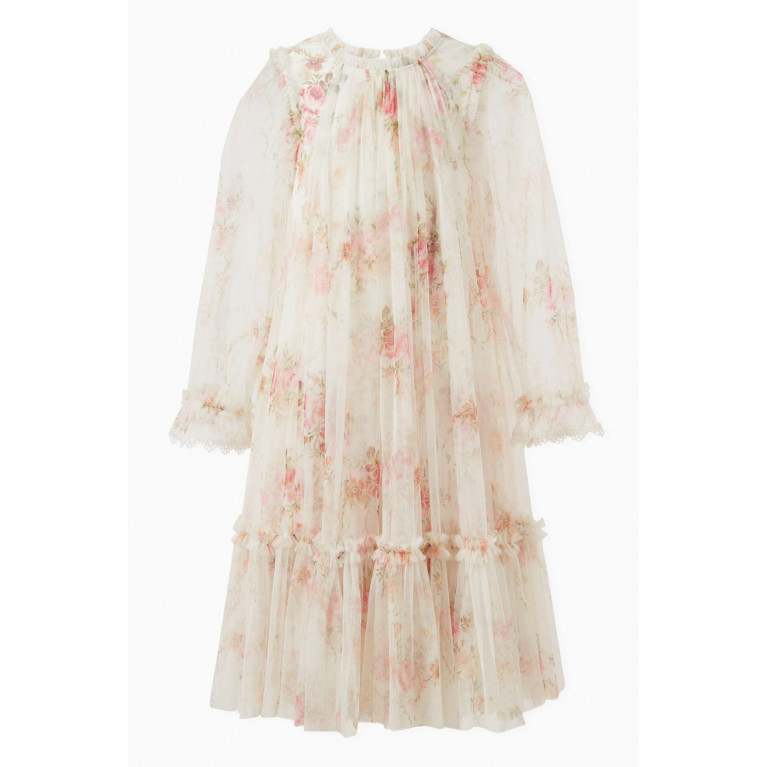 Needle & Thread - Trailing Blooms Dress in Tulle