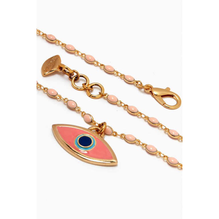 Mon Reve - Lily Necklace in Gold-plated Brass
