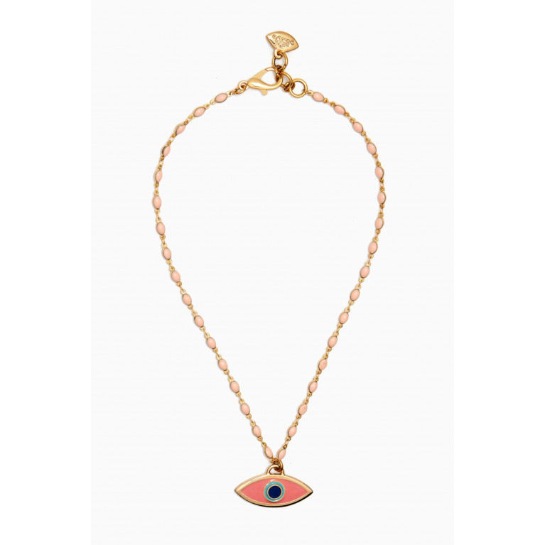 Mon Reve - Lily Necklace in Gold-plated Brass