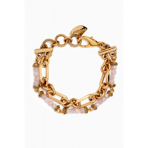 Mon Reve - Magnolia Bracelet in Gold-plated Brass