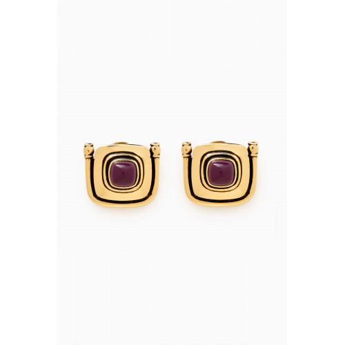 Mon Reve - Della Clip-on Earrings in Gold-plated Brass