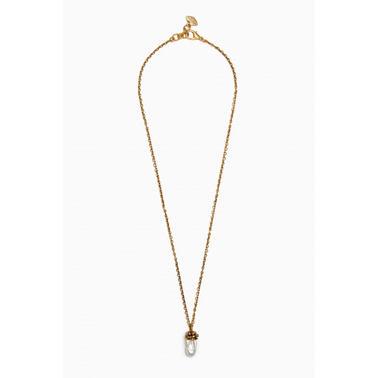 Mon Reve - One Love Necklace in Gold-plated Brass