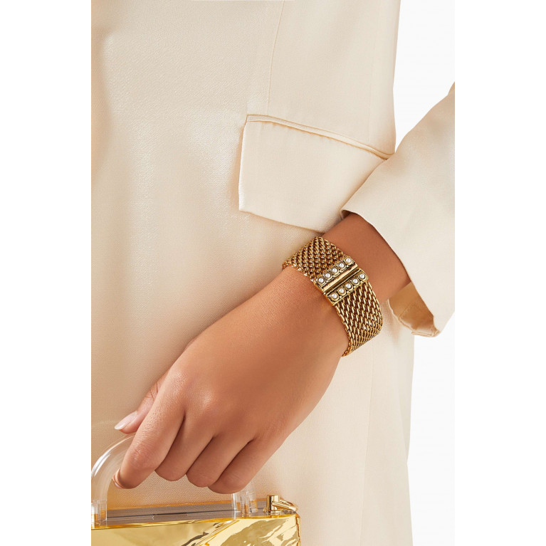 Mon Reve - All Timer Maveb Bracelet in Gold-plated Brass