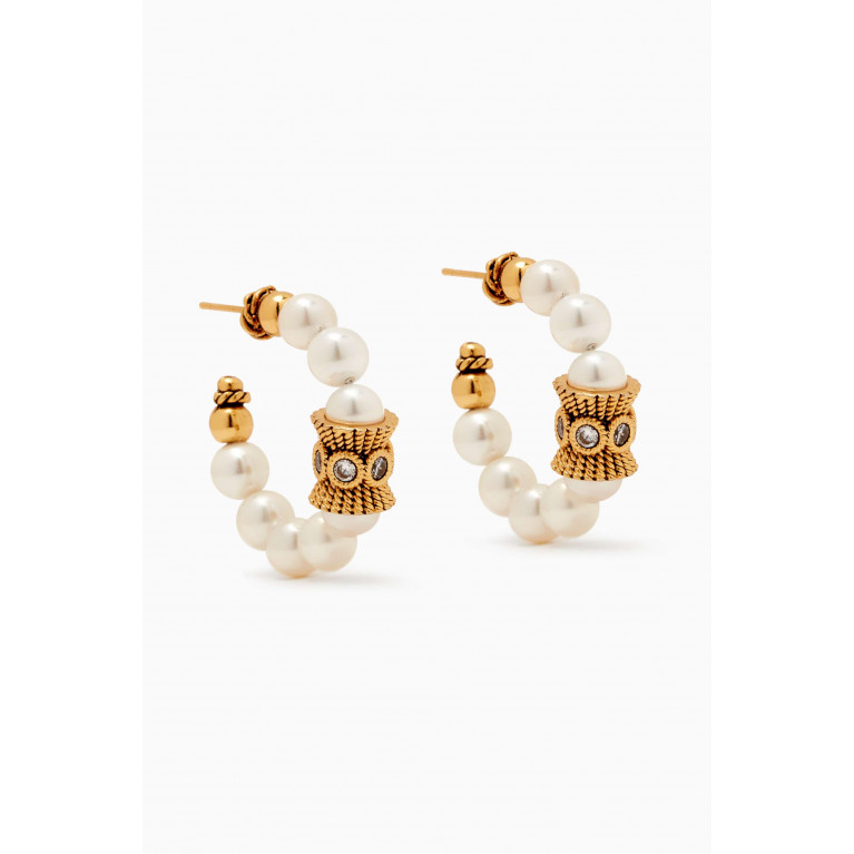 Mon Reve - Up in the Air Earrings in Gold-plated Brass