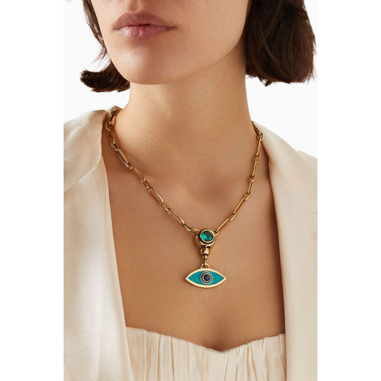 Mon Reve - Edna Chain Necklace in Gold-plated Brass