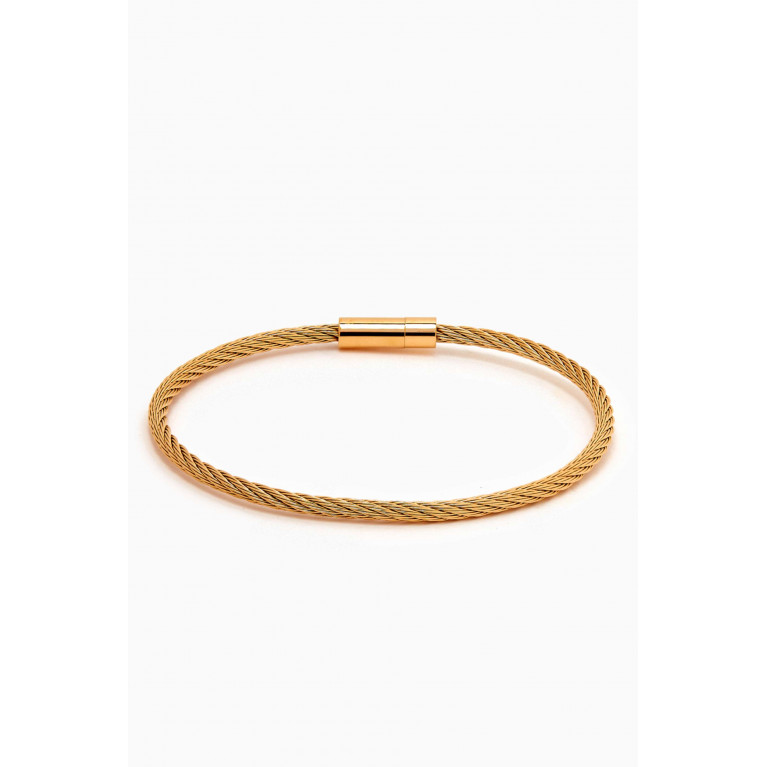 Roderer - Giacomo Cable Bracelet in Stainless Steel Gold