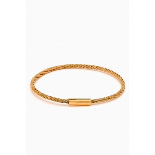 Roderer - Giacomo Cable Bracelet in Stainless Steel Gold