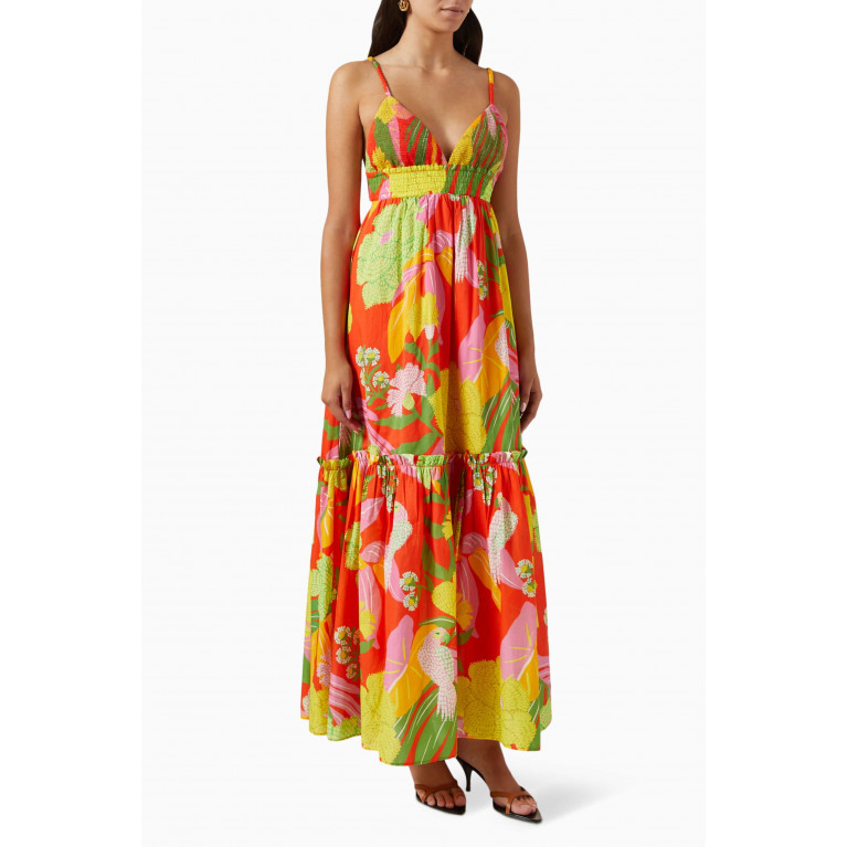 Farm Rio - Floral Maxi Dress