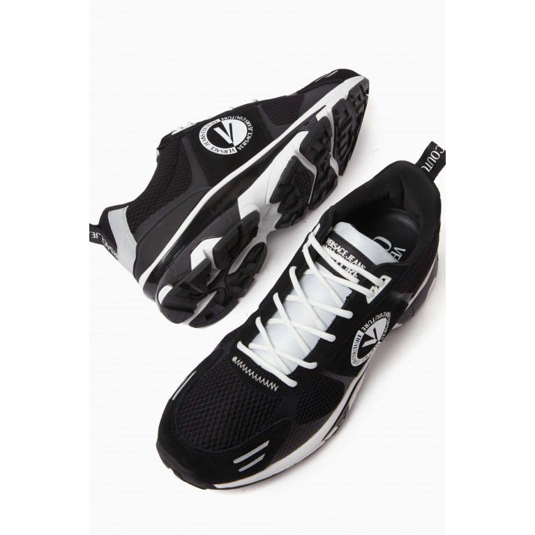 Versace Jeans Couture - Fondo Nabas Low-top Sneakers in Leather & Mesh