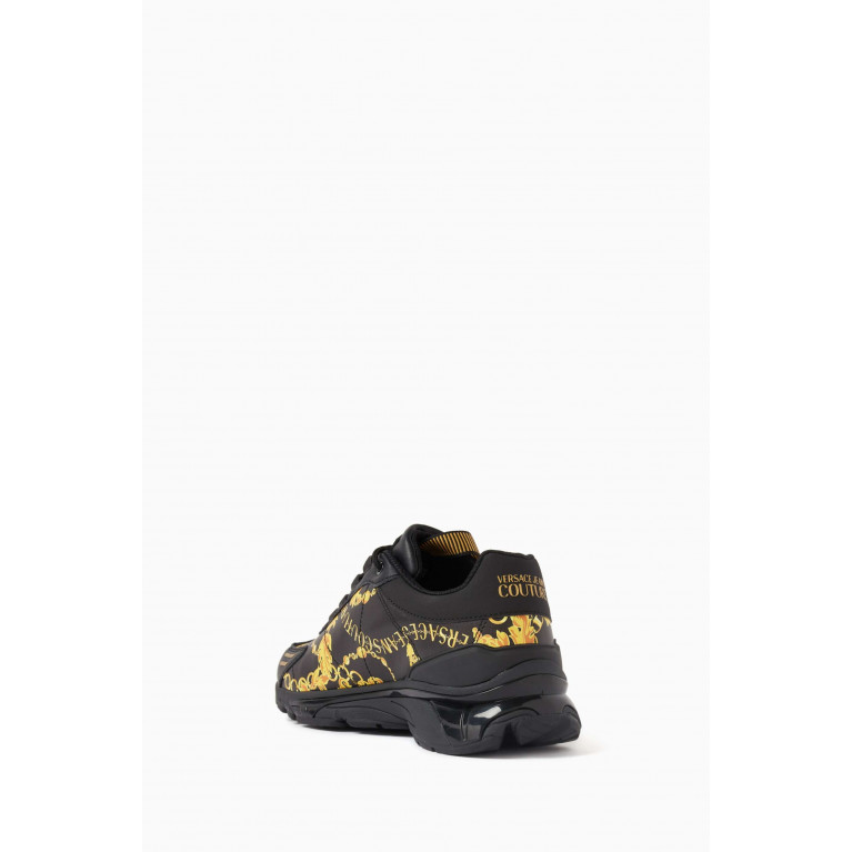 Versace Jeans Couture - Chain Couture Chunky Sneakers in Leather