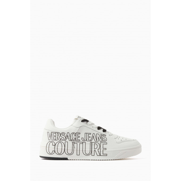 Versace Jeans Couture - Fondo Starlight Logo Sneakers in Calf Leather