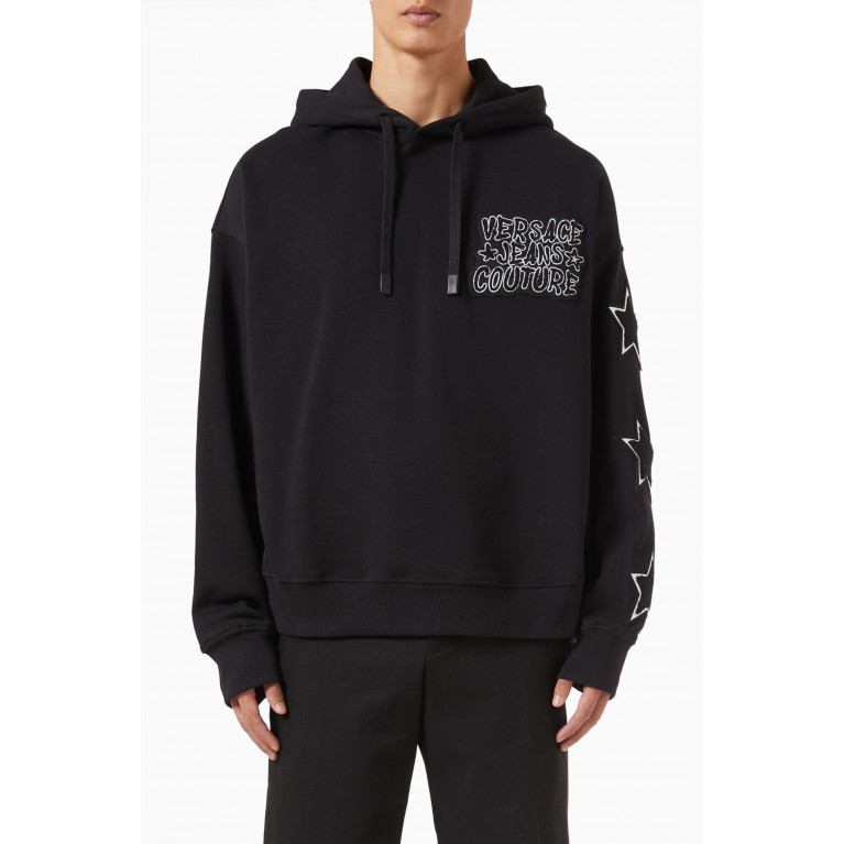 Versace Jeans Couture - Star Logo Hoodie in Cotton