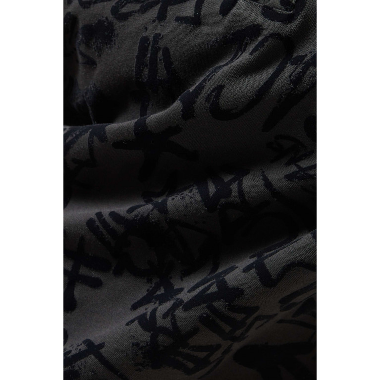 Versace Jeans Couture - Graffiti Logo Polo in Cotton