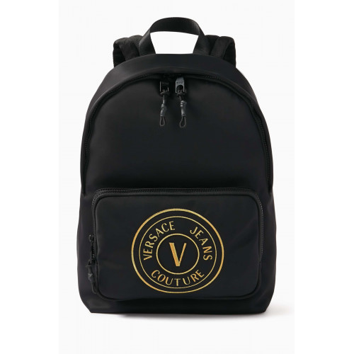 Versace Jeans Couture - V-Emblem Logo Backpack in Nylon