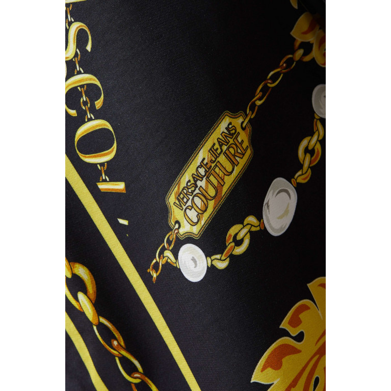 Versace Jeans Couture - Logo Couture Chain Print Shirt in Viscose