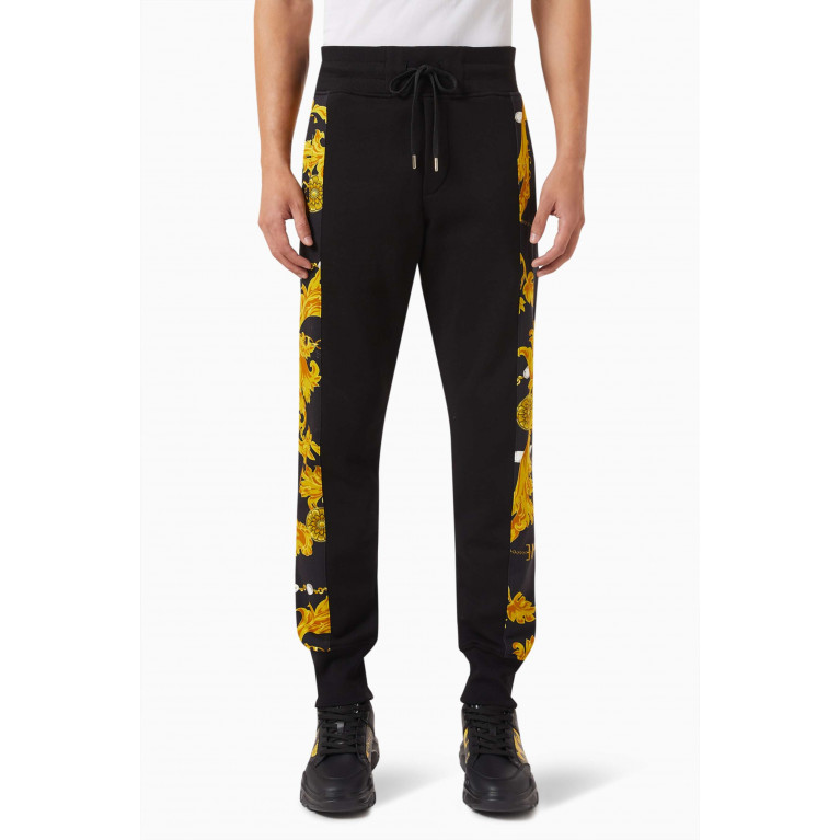 Versace Jeans Couture - Logo Couture Chain Sweatpants in Cotton