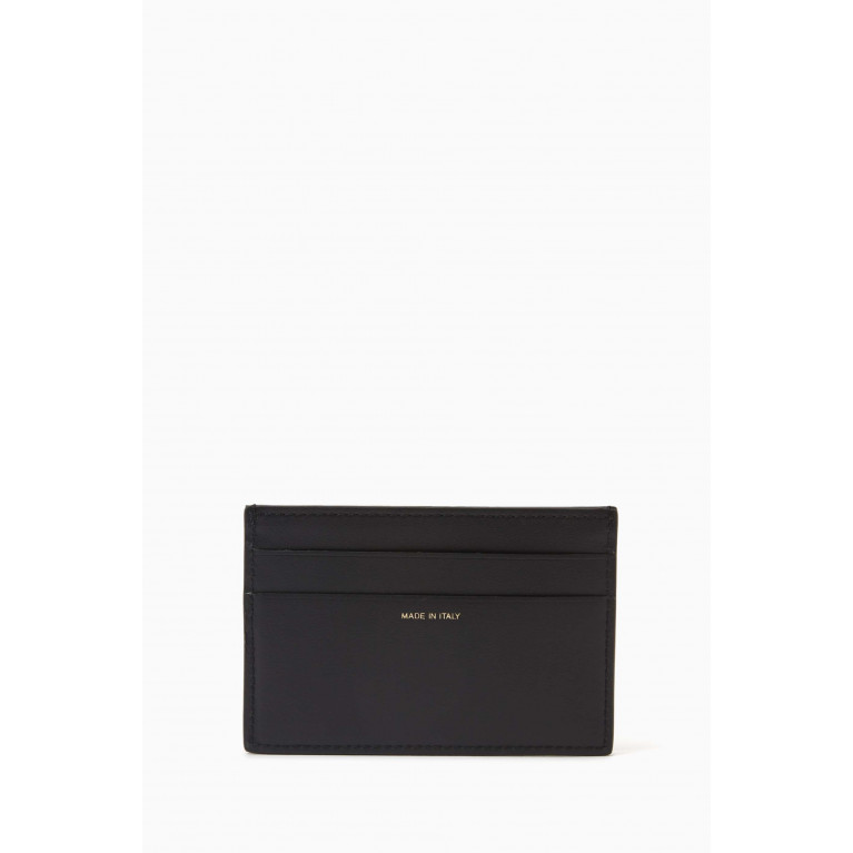 Paul Smith - Signature Stripe Block Credit Card Holder in Leather