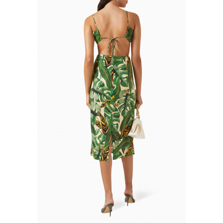 Farm Rio - Tropical Midi Dress