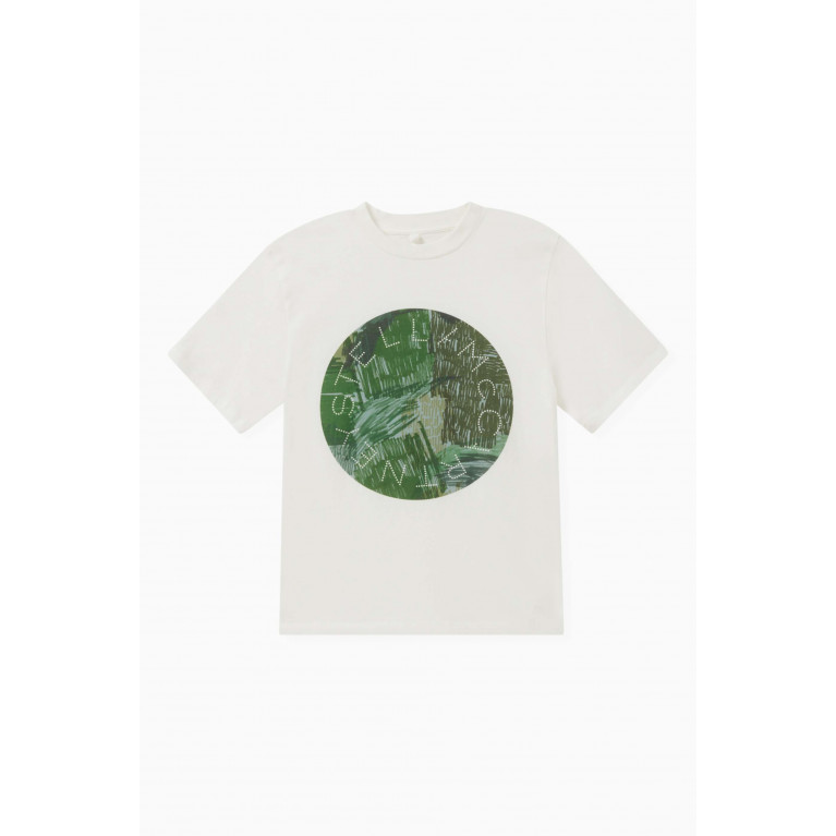 Stella McCartney - Graphic Logo T-shirt in Cotton