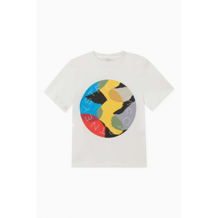 Stella McCartney - Graphic Logo T-shirt in Cotton